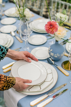 Wedgwood - Gio Platinum Тарелка для завтрака 23см / артикул   1063174  / GTIN 701587469425