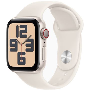 Apple Watch SE 2 (2024) GPS + Cellular 40mm Starlight Aluminum Case with Starlight Sport Band