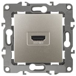 12-3114-15 ЭРА Розетка HDMI, IP20, Эра12, перламутр | Эра 12 Перламутр