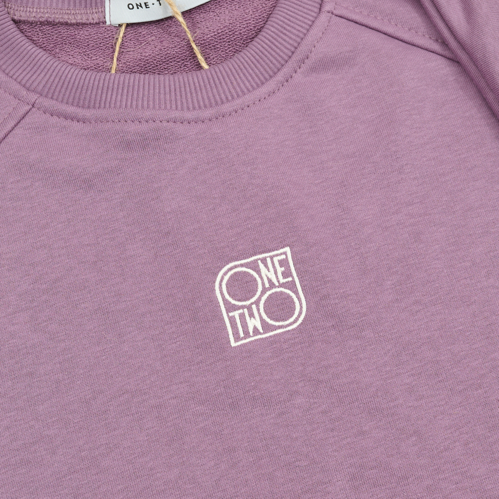 Raglan Sweatshirt LOGO Very Grape