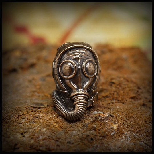 Темлячная бусина "Проводник" для ножей , бронза