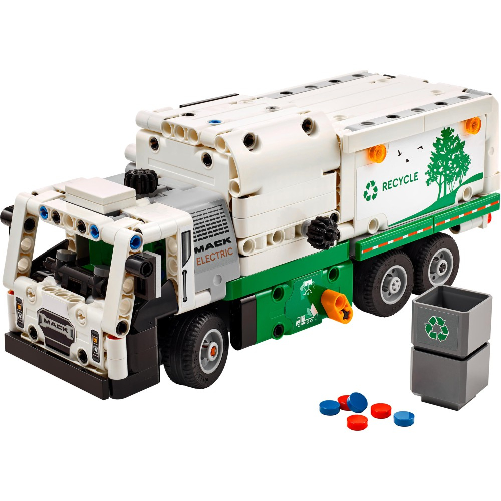 Конструктор LEGO Technic 42167 Мусоровоз Mack LR Electric — фото 3