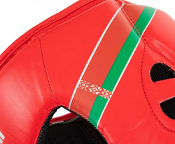 Шлем боксерский Clinch Olimp BLR красный C112B