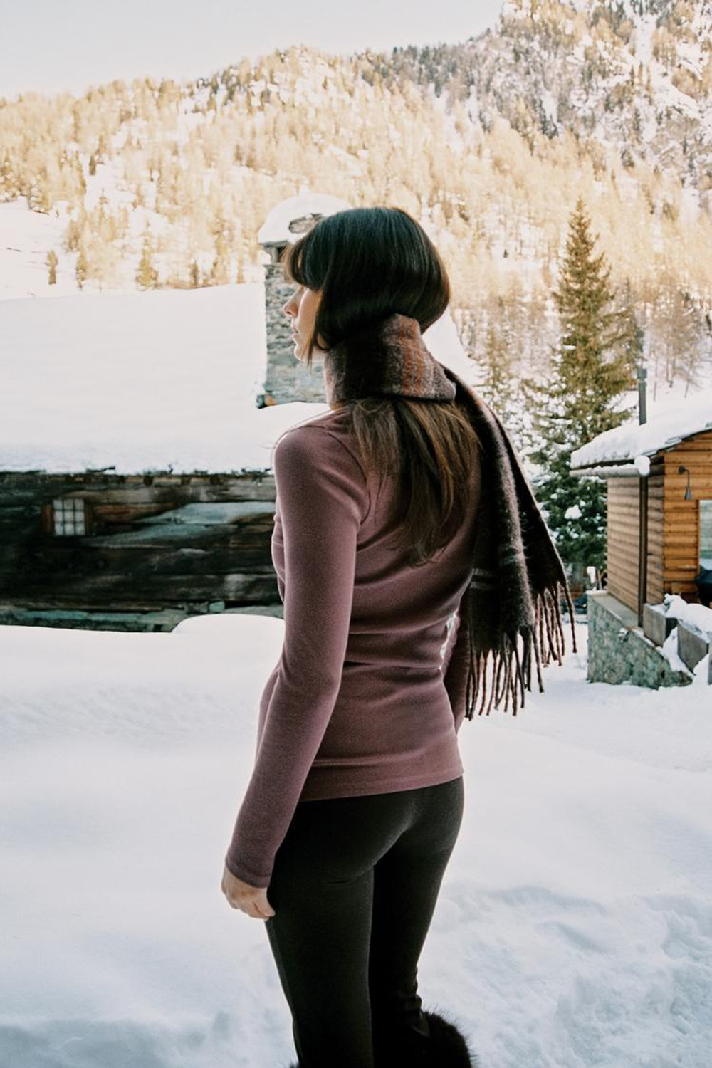 ZARA ФУТБОЛКА В РУБЧИК С ДЛИННЫМИ РУКАВАМИ, ЦВЕТ РОЗОВОГО МЕЛА