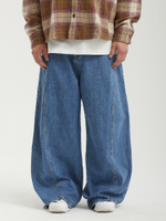 Джинсы (Wide Fit) Wide Curved Denim Pants