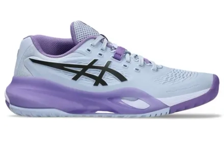 Женские теннисные кроссовки Asics Gel-Resolution X Night Energy - blue fade/gunmetal