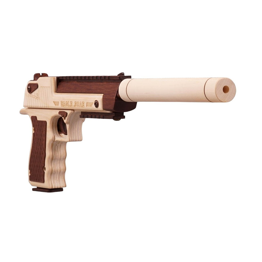 Глушитель для оружия TARG - купить деревянные  конструкторы ТАРГ. Дооснастить, дополнить свою модель деревянного оружия