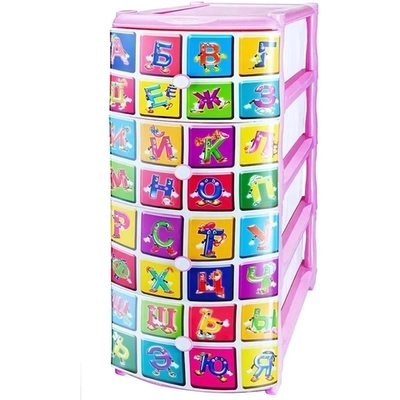 Комод №3 с рисунком Алфавит