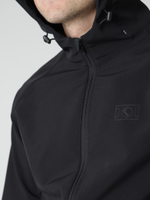 Ветровка худи софтшелл черная Город Горький