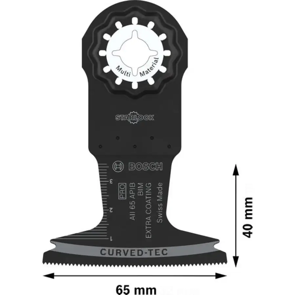 Пильное погружное полотно PRO AII 65 APIB 65х40 мм BOSCH 2608669078