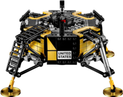 LEGO Creator: Лунный модуль NASA Apollo 11 10266 — NASA Apollo 11 Lunar Lander — Лего Креатор Создатель