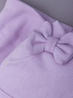 Шапка для девочки с ушками осенняя и снуд