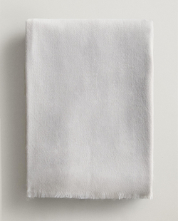 Zara Home плед из полиэстера, экрю, 180x240 см