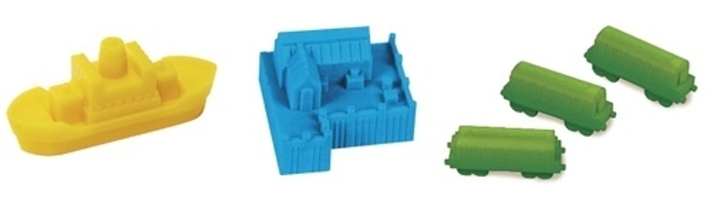 Ticket to Ride: Rails & Sails. Фишки