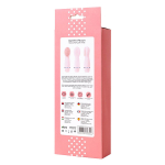 Розовый силиконовый массажер для лица ToyFa Yovee Gummy Peach 244002