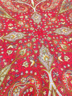 Павловопосадский платок Имбирь 1496-5