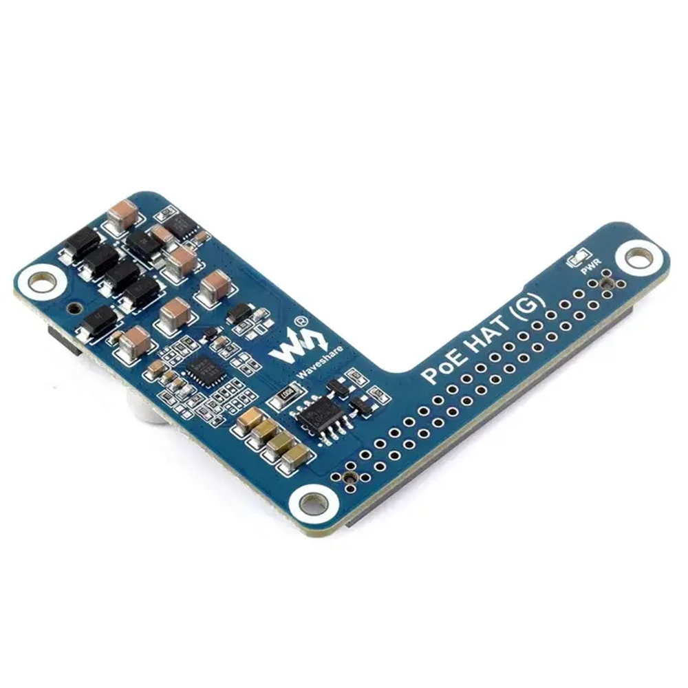Плата POE HAT (G) для Raspberry Pi 5, 5V/5A Waveshare