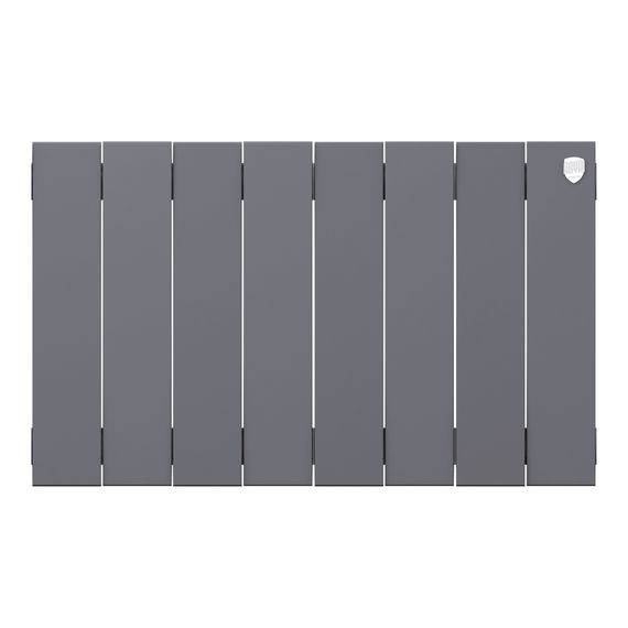 Радиатор биметаллический Royal Thermo PianoForte 300 Серебристый - 8 секц. — (1)