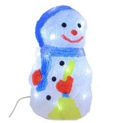 GAEM Изделие декоративное "Снеговик" (работает от сети) L14 W14 H25 см
