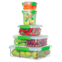 Контейнер для печенья 2.35л Sistema Fresh зеленый