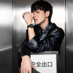 BENKEN Quartz Movement Stainless Steel Strap Watch Men"s Watches Black Dial