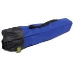 Кресло складное с подлокотниками до 120кг Турист 62*63*95см серо-синее