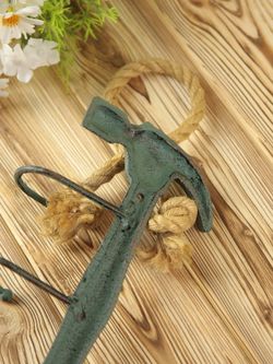 Iron Garden Вешалка настенная Молоток, 3 крючка