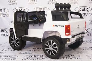 Детский электромобиль River Toys VOLKSWAGEN AMAROK M999MM белый