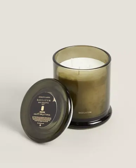 ZARA HOME АРОМАТИЧЕСКАЯ СВЕЧА BASILICUM (500 Г)