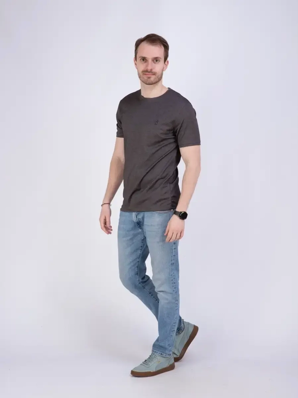 Футболка мужская мерсеризованная Турция