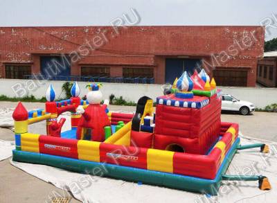 Коммерческий надувной батут "Страна клоунов"