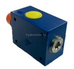 DBDS15G1X/100 - Предохранительный клапан прямого управления Ду15, давление регулировки до 100 бар, тип монтажа - резьбовой, элемент регулировки S = винт