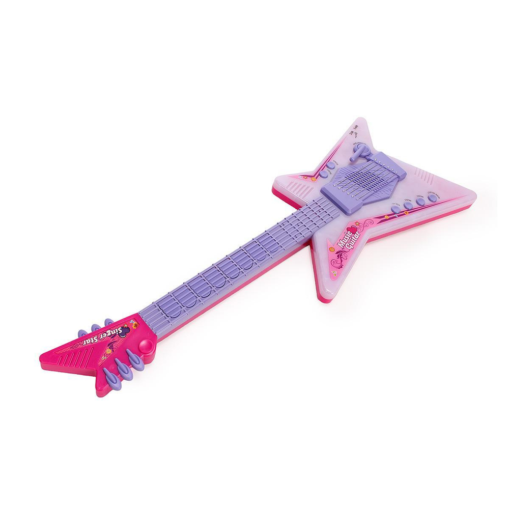 Гитара на бат.54см +очки, коробка HD-507