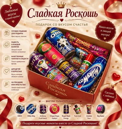 Европейские сладости набор