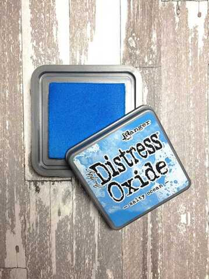 Distress Oxide Pad. Salty Ocean