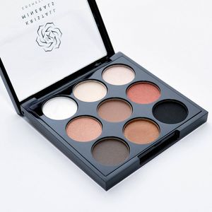 С801 Палетка минеральных теней 9шт 7.2 г (Kristall Minerals Cosmetics)