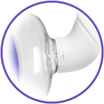 Автоматическая женская вибропомпа Bloom со сменными насадками (Цвет: белый)