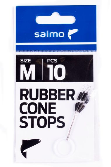 Стопоры резиновые Salmo RUBBER CONE STOPS р.002M 10шт.