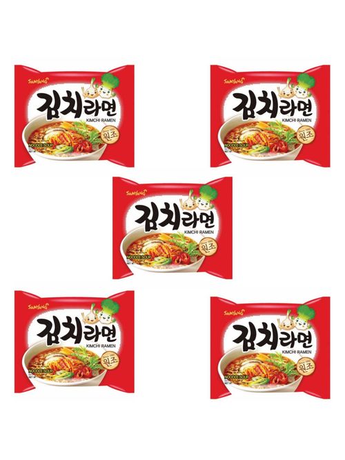Лапша Samyang Kimchi Ramen 120 г 5 шт