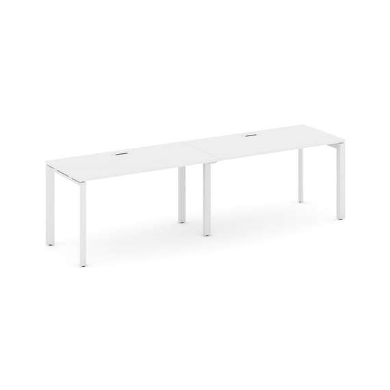 Style Project Рабочая станция односторонняя SN-59P.ORS-024 Белый/Металл Белый/Белый Заглушка 3160*80