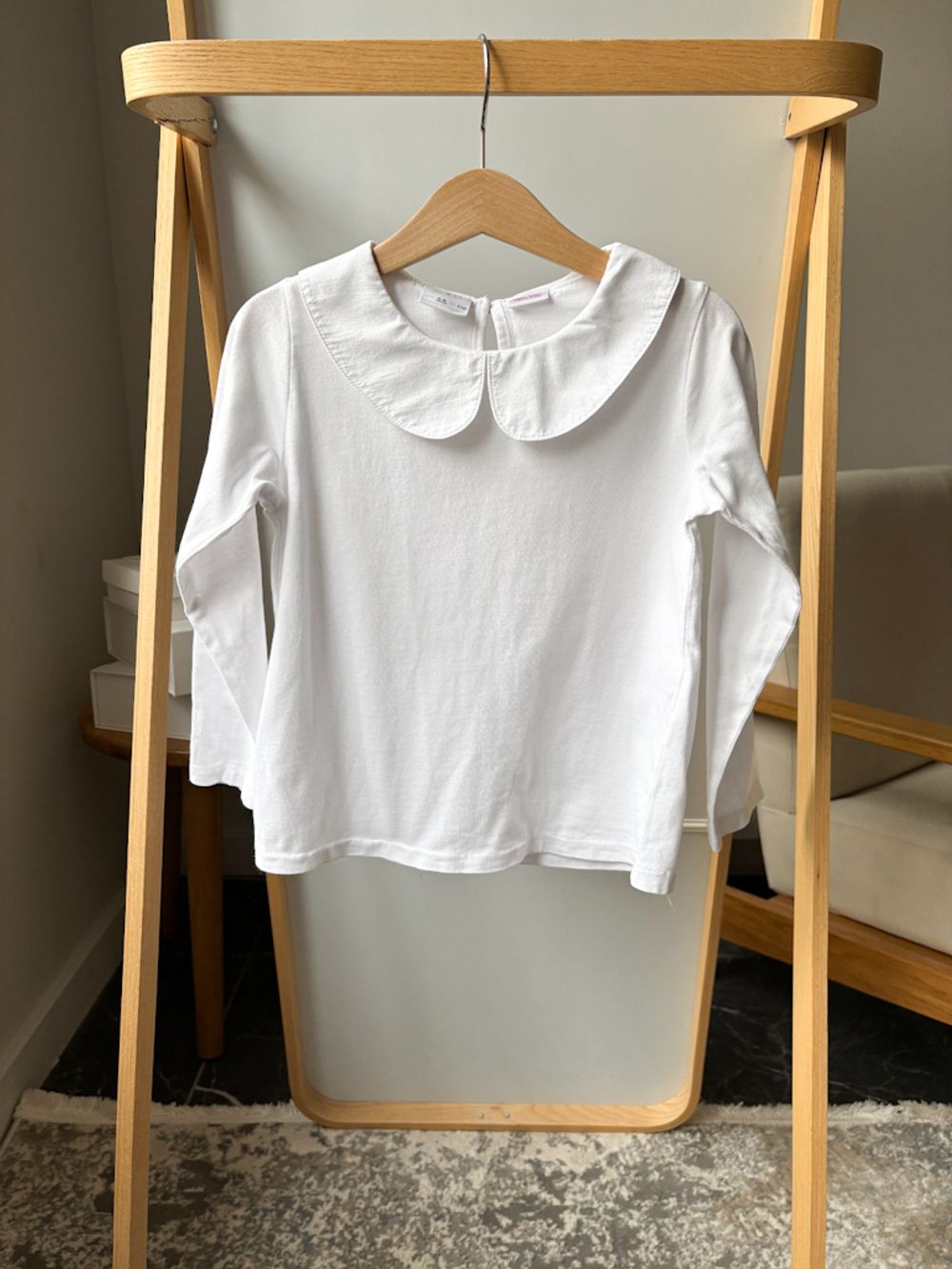 Хлопковая блузка Zara, 110