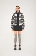 Бомбер Alexandra Talalay двухсторонний AW020 Черный