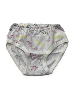 Трусы на девочку из набивной кулирки (100% хлопок) на рост 104 см