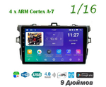 Topway TS7 1+16GB 8 ядер для Toyota Corolla 2006-2013