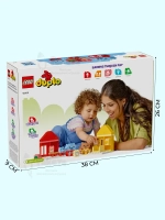 Лего Дупло 10414 Распорядок дня Еда и время Lego Duplo