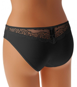 Трусики-слипы Snejanna с кружевом (Размер: 38) (Цвет: молочный)