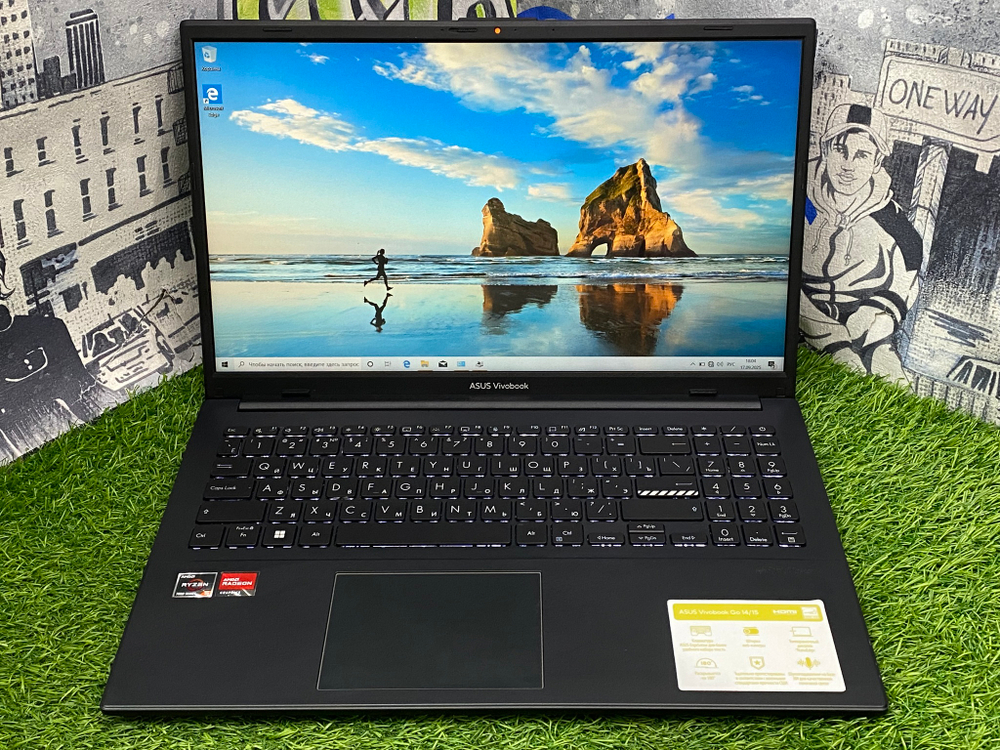 Ноутбук Asus 15.6' R5 7520U/16GB/512GB/ Vivobook Go 15 E1504FA-BQ533[90NB0ZR2-M00YJ0]/Windows 10