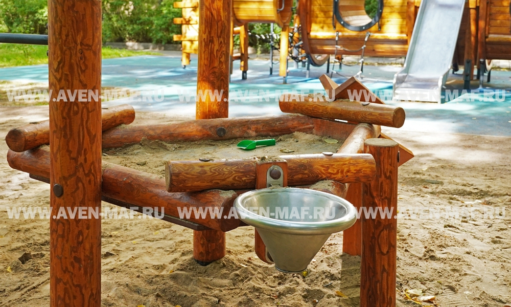 Интерактивный игровой комплекс с песочницей ЭКО