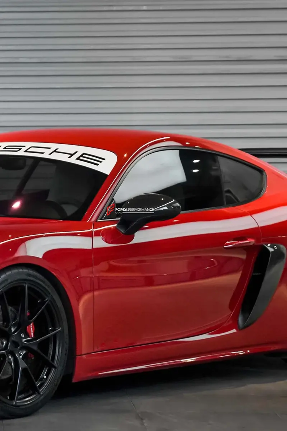 Карбоновые накладки на зеркала для Porsche 718 982 Cayman/Boxster 2016+ Порше