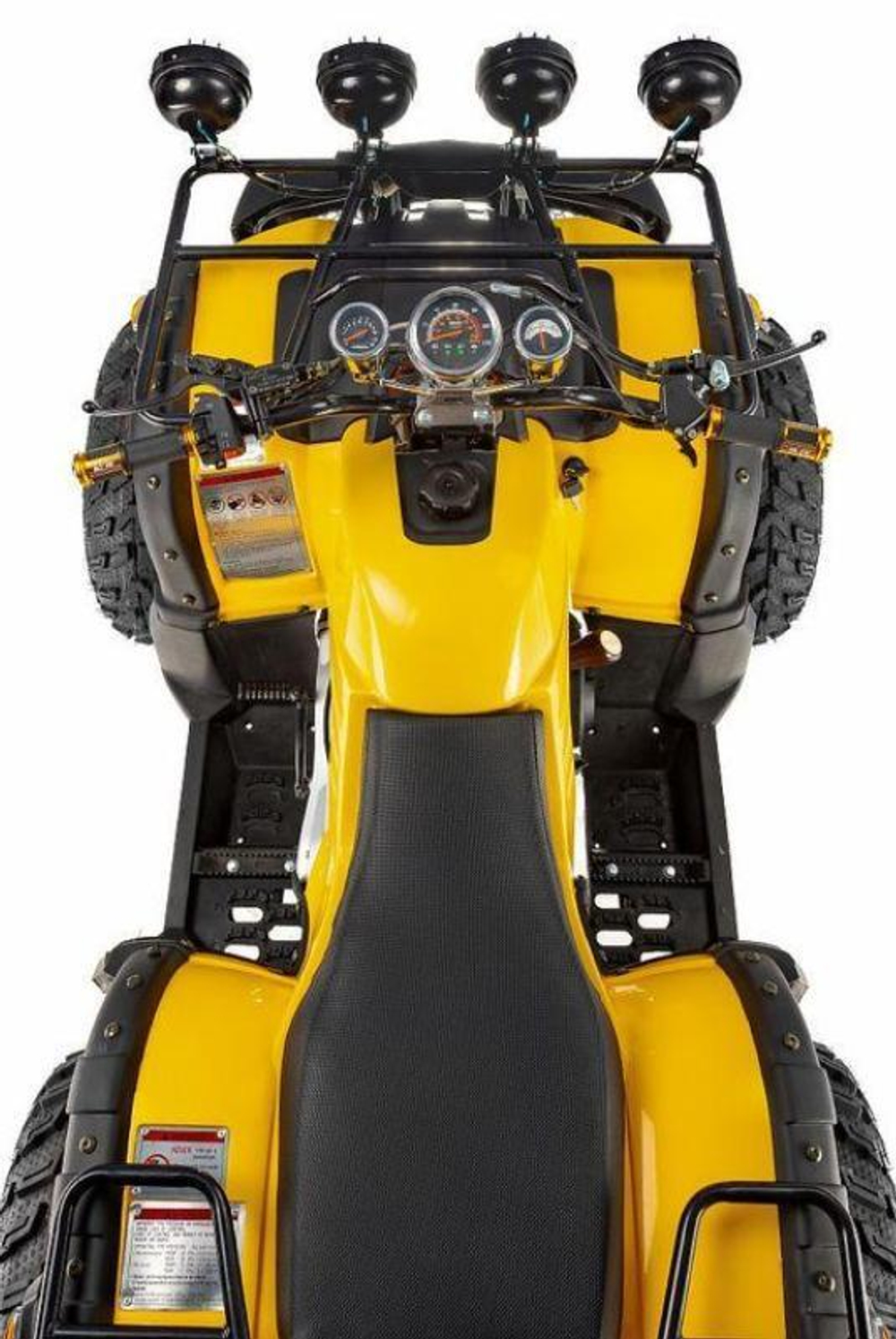 Квадроцикл RAPTOR MAX PRO 250 (жёлтый/чёрный)